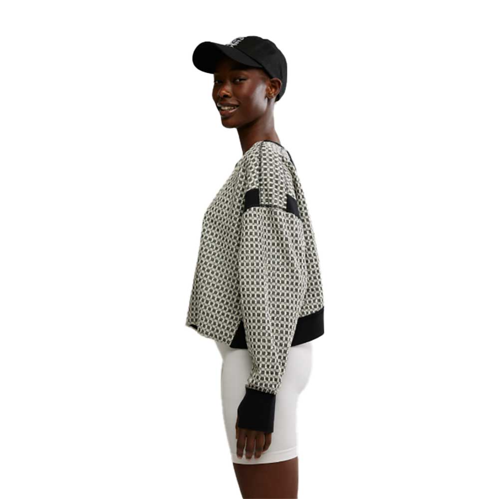 Women's My Time Layer Textured - Black White Combo