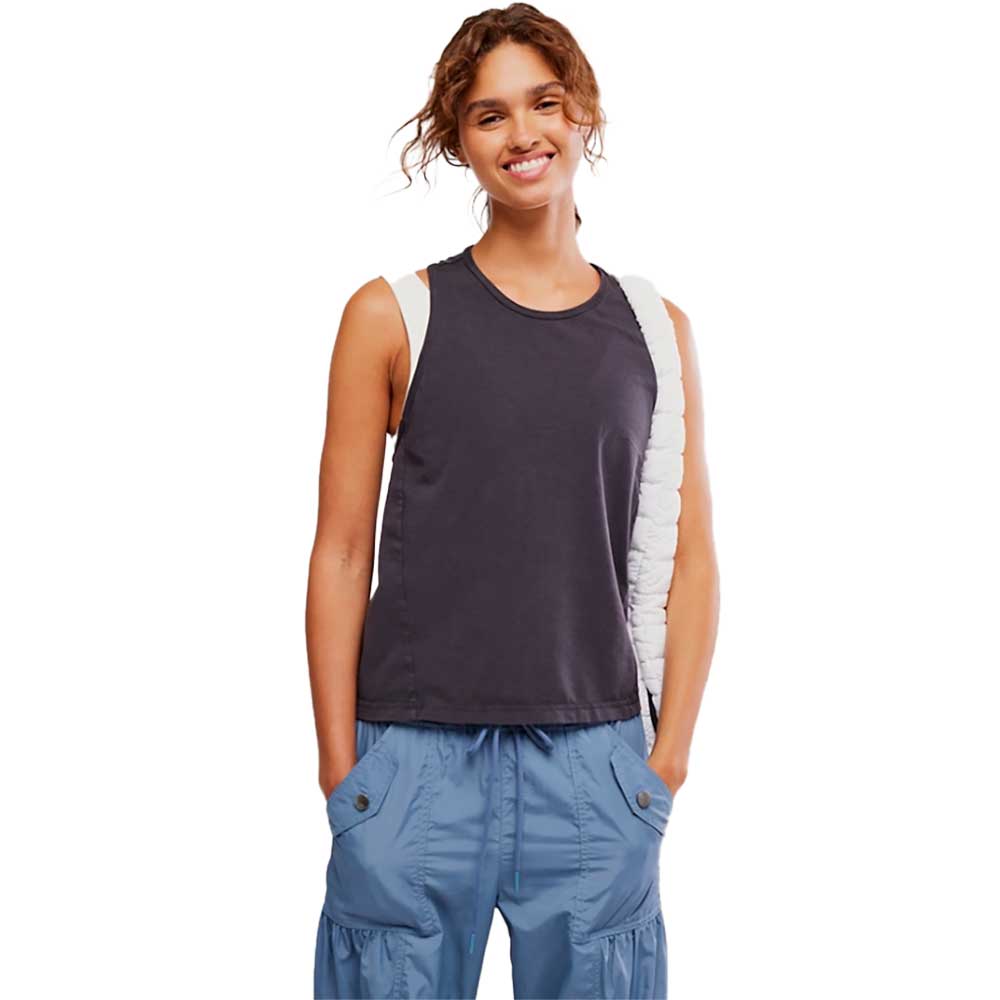 Women's Hot Shot Twist Tank - Black