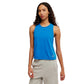 Women's Hot Shot Twist Tank - Light Cobalt