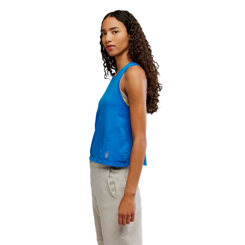 Women's Hot Shot Twist Tank - Light Cobalt