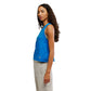 Women's Hot Shot Twist Tank - Light Cobalt