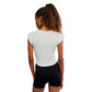 Women's Tempo Baseball Tee - White