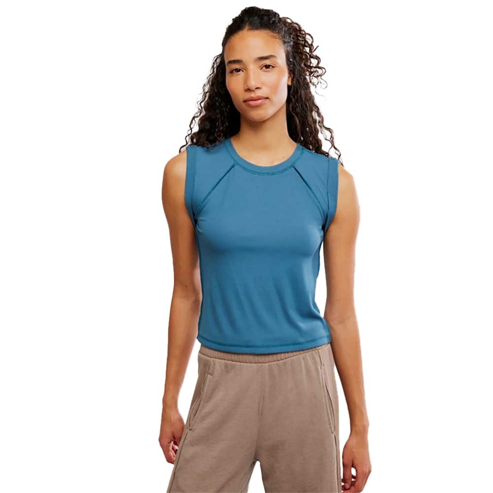Women's Love My Twist Muscle Tee - Riptide