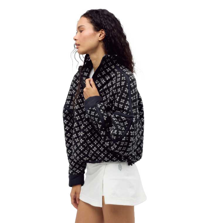 Women's Printed Mountain High 1/2 Zip - Black Combo