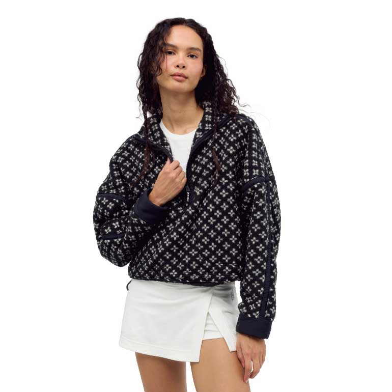 Women's Printed Mountain High 1/2 Zip - Black Combo