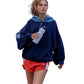 Women's Plaid Hood Final Call - Midnight Navy
