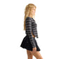 Women's Cool Down Crew Stripe - Black Combo