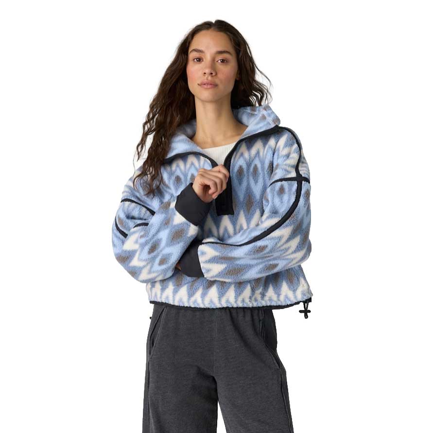 Women's Printed Mountain High 1/2 Zip - Argyle