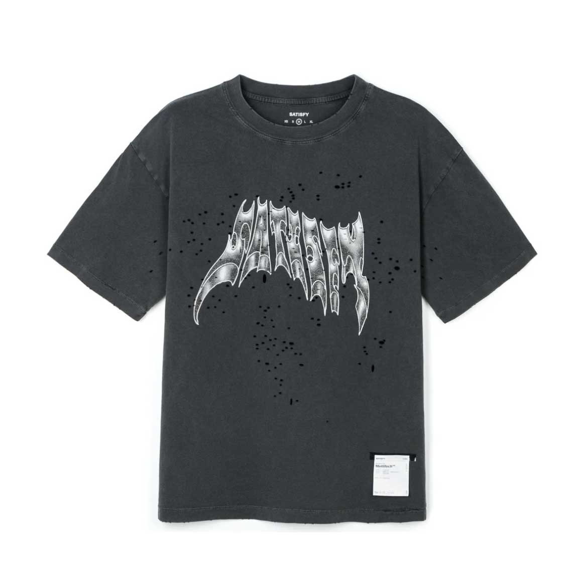 Men's MothTech T-Shirt - Aged Black