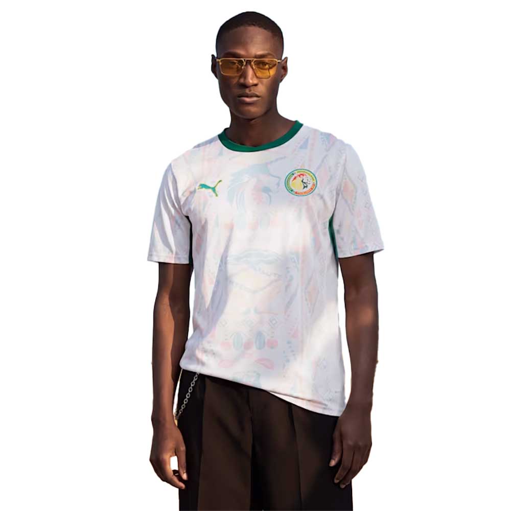 Men's FSF Home Replica Jersey - Puma White/Wild Green