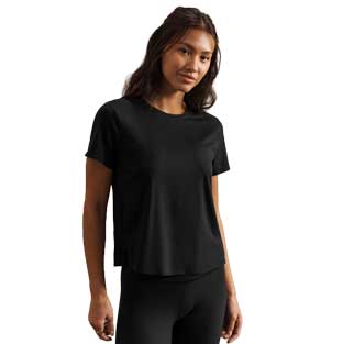 Women's Serene Tee - Pure Black