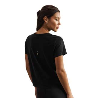 Women's Serene Tee - Pure Black