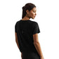 Women's Serene Tee - Pure Black