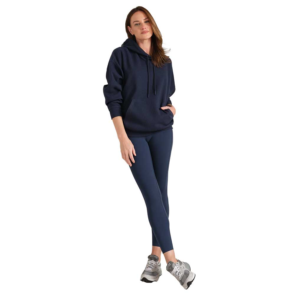Women's Signature Rib Hoodie - Navy Blue