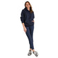 Women's Signature Rib Hoodie - Navy Blue