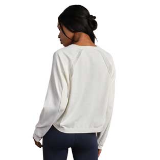 Women's Sporty Sweater - Snow White