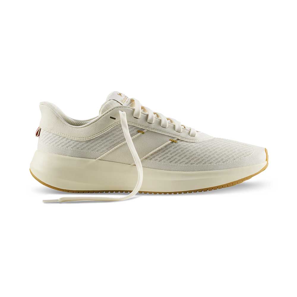 Eliot Runner Running Shoe - Ivory - Regular (D)