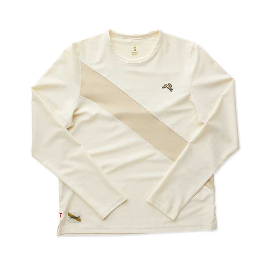Women's Van Cortlandt Long Sleeve - Ivory/Brown Rice