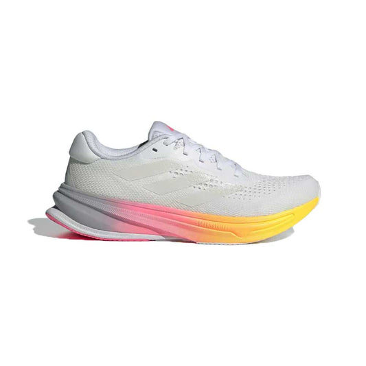 Women's Supernova Rise Running Shoe -  Footwear white/Crystal white/Lucid pink - Regular (B)