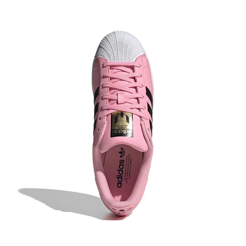 Superstar Messi Lifestyle Shoe - Light Pink/Core Black/Gold Metallic - Regular (D)