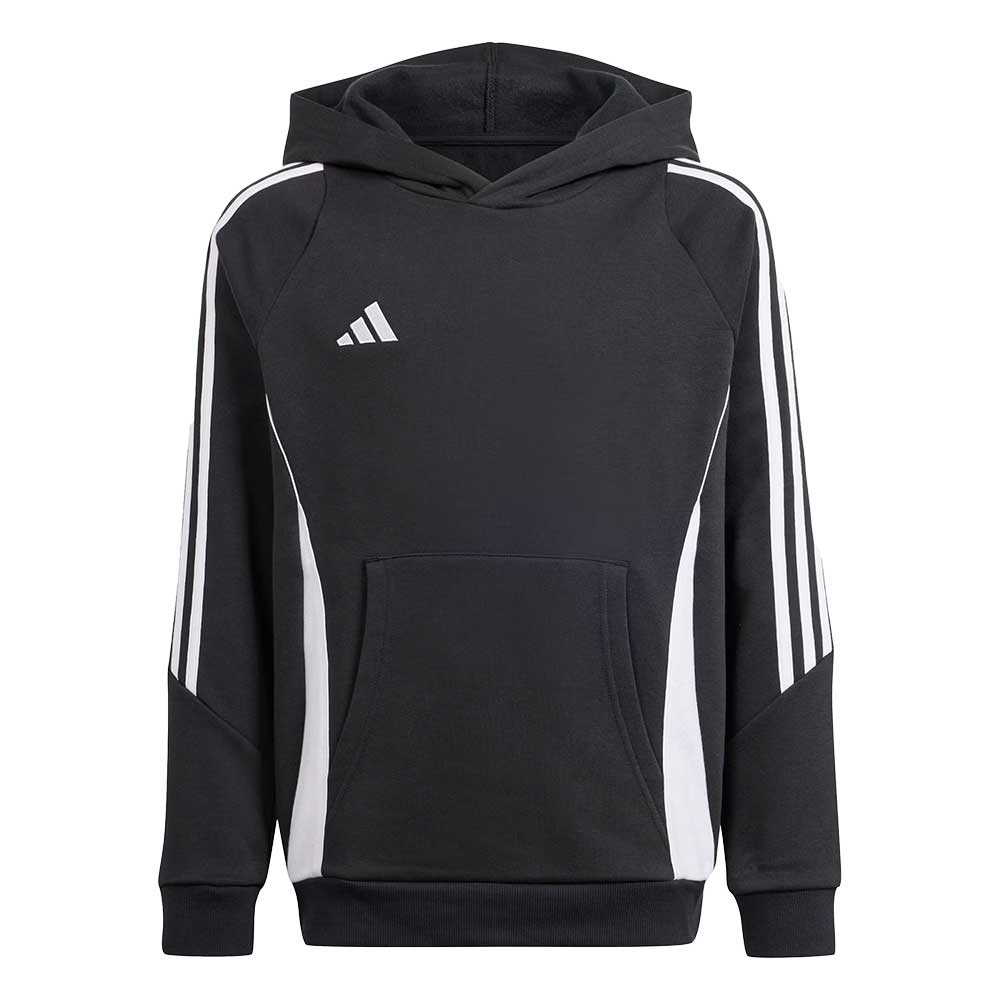 Youth Tiro 24  Hoodie - Black/White
