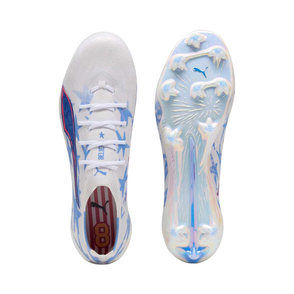 Ultra 6 Ultimate Kidsuper X CP FG - Puma White/Pink Lilac/Ducky Blue