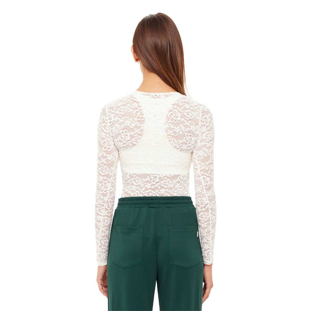 Women's Lyon Rosa Long Sleeve Top - Cream