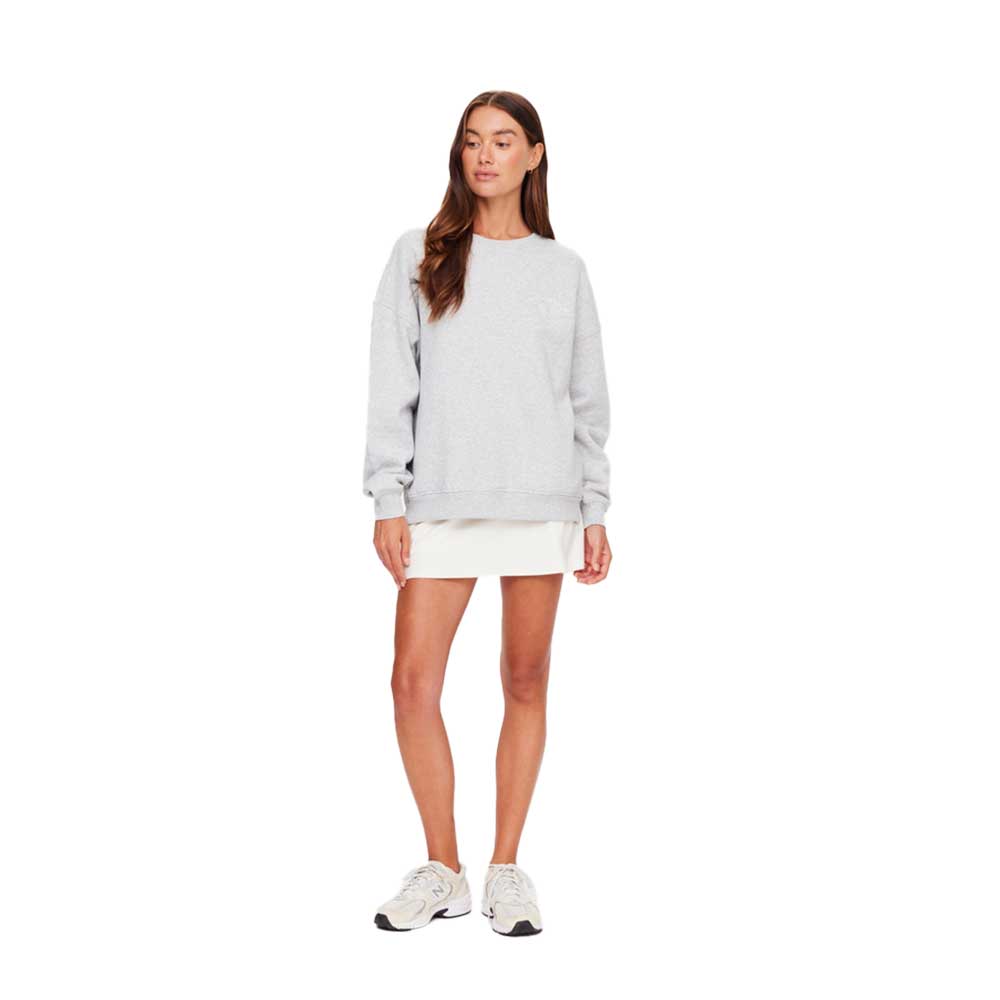 Women's Racquet Coolum Crew - Grey Marle