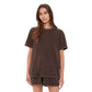 Women's Soho Eva Crew Neck Tee - Cocoa
