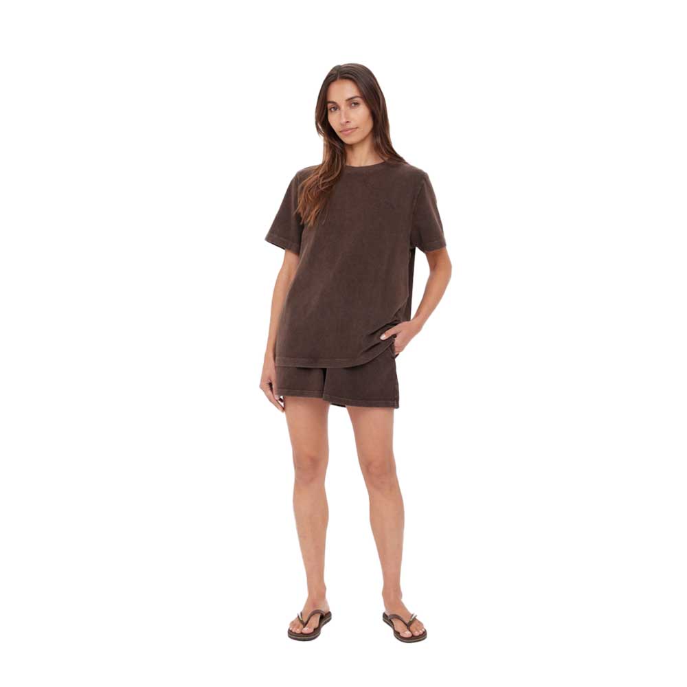 Women's Soho Eva Crew Neck Tee - Cocoa
