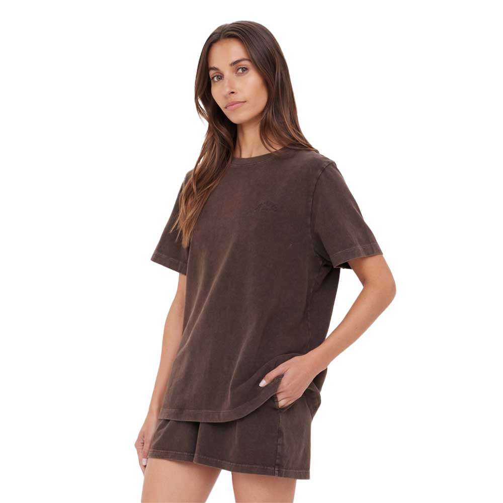 Women's Soho Eva Crew Neck Tee - Cocoa
