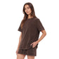 Women's Soho Eva Crew Neck Tee - Cocoa