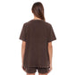 Women's Soho Eva Crew Neck Tee - Cocoa