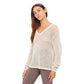 Women's Josephine V Neck Knit - Cream