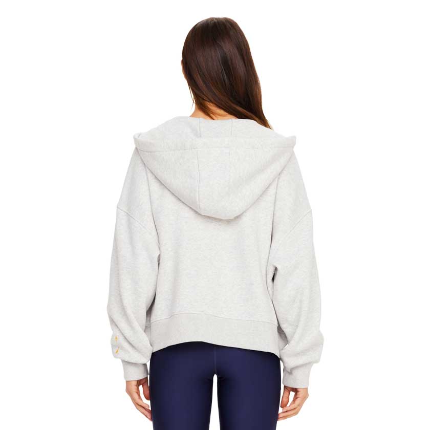 Women's Jude Crop Hoodie - Grey Marle