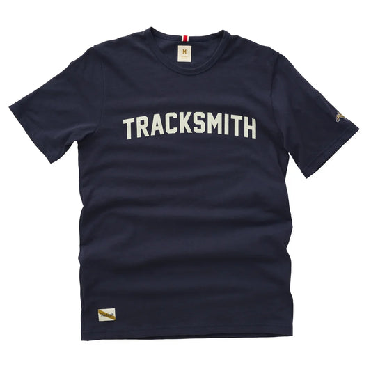 Grayboy Tee - Tracksmith - Navy/Ivory