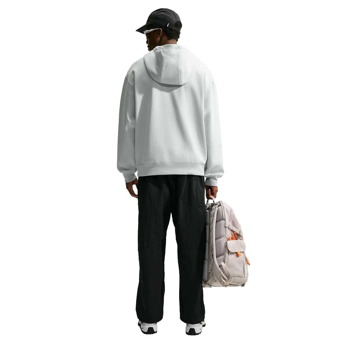 Men's Nike ACG Tuff Fleece Pullover Hoodie - Light Silver/Summit White