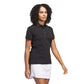 Women's Ultimate Twistknit SS Polo - Black
