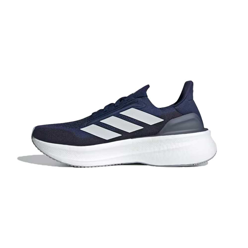 Men's Ultraboost 5X Running Shoe - Dark Blue/Cloud White/Halo Silver - Regular (D)