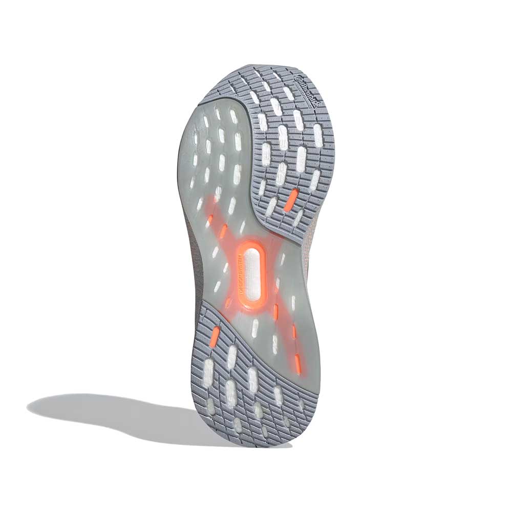 Women's Ultraboost 5X Running Shoe - Light Solid Grey/Silver Metallic/Beam Orange - Regular (D)