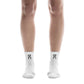 Performance Run Sock Mid - White