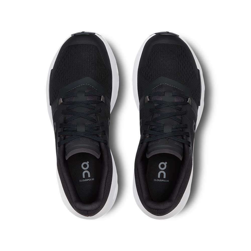 Women's Cloudpulse Running Shoe - Black/White - Regular (B)