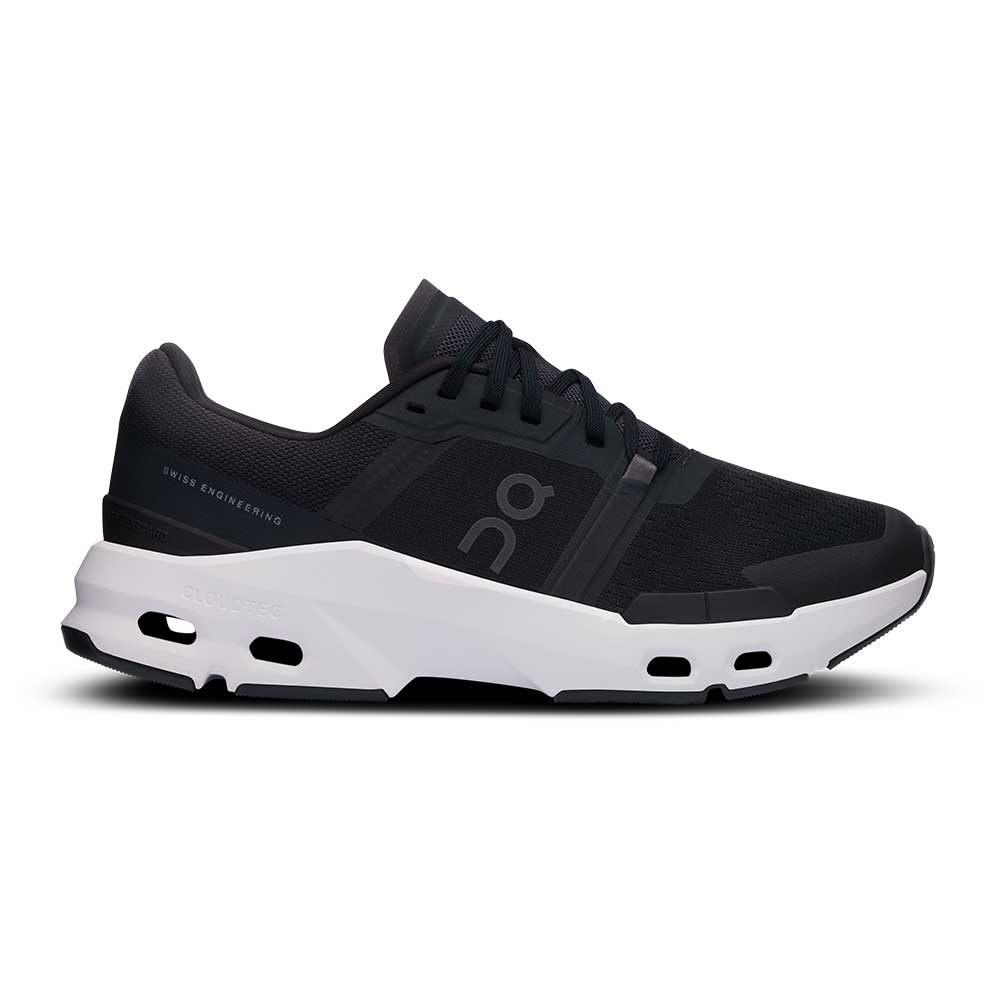Women's Cloudpulse Running Shoe - Black/White - Regular (B)