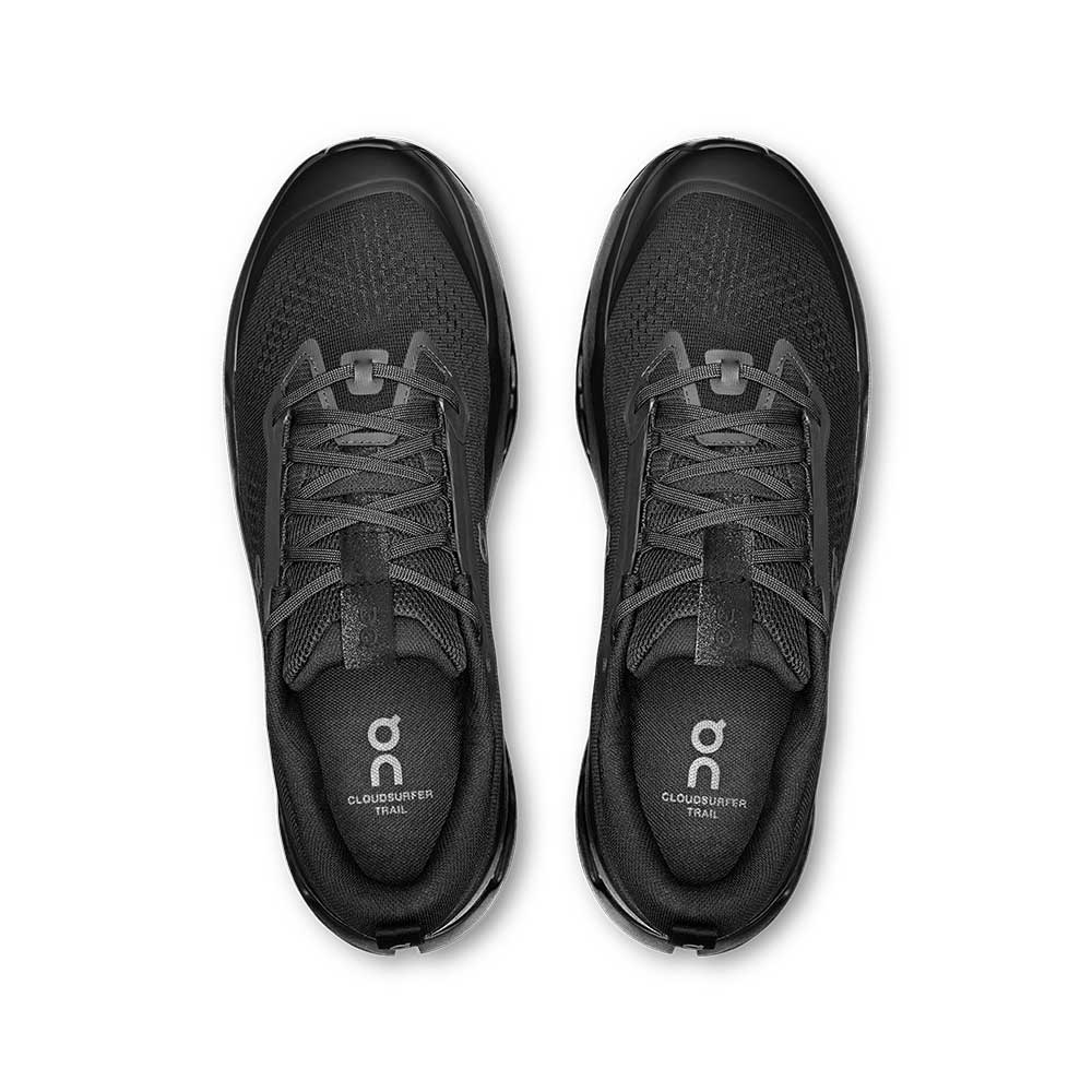 Men's Cloudsurfer Trail 2 Running Shoe - Black/Eclipse - Regular (D)