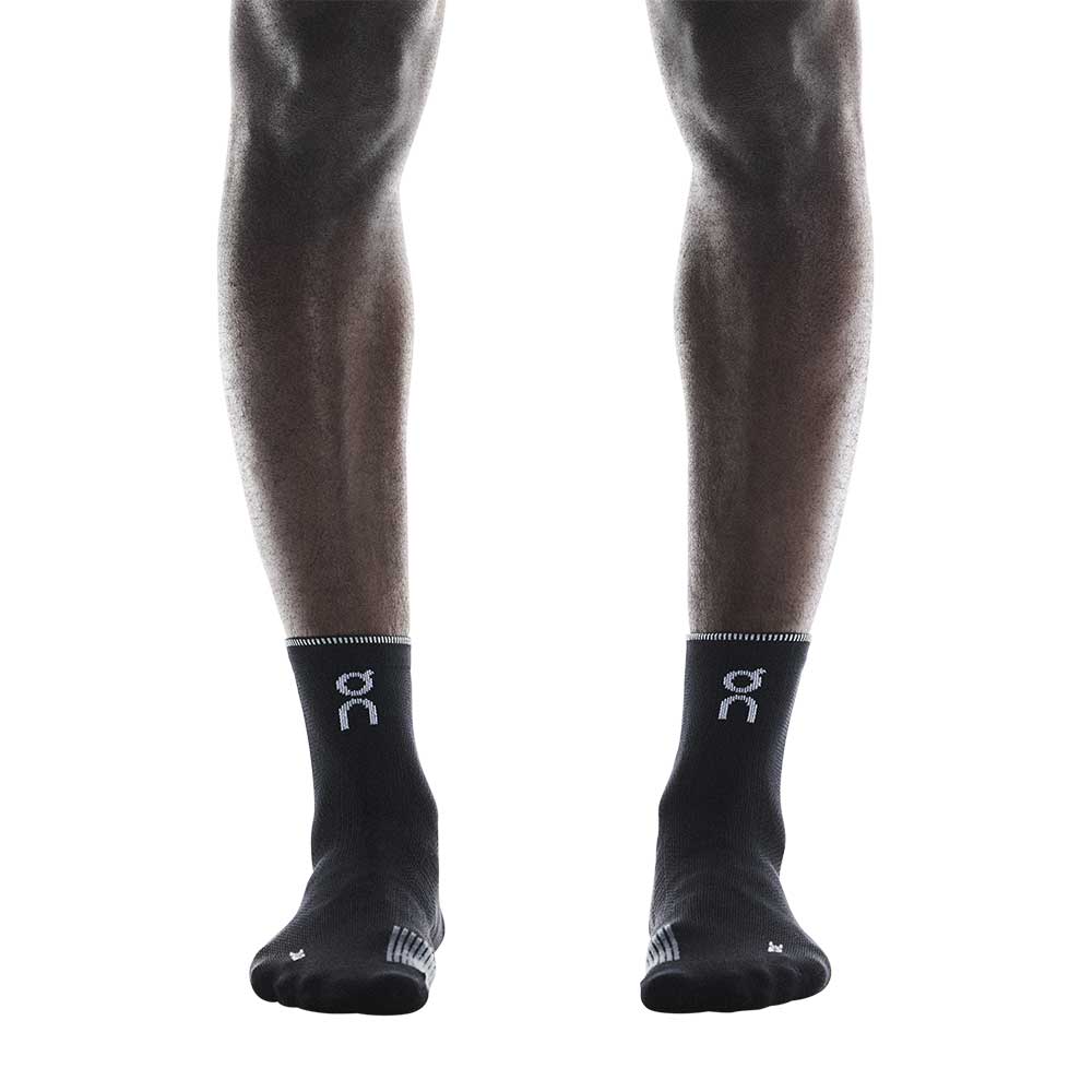 Performance Run Sock Mid - Black