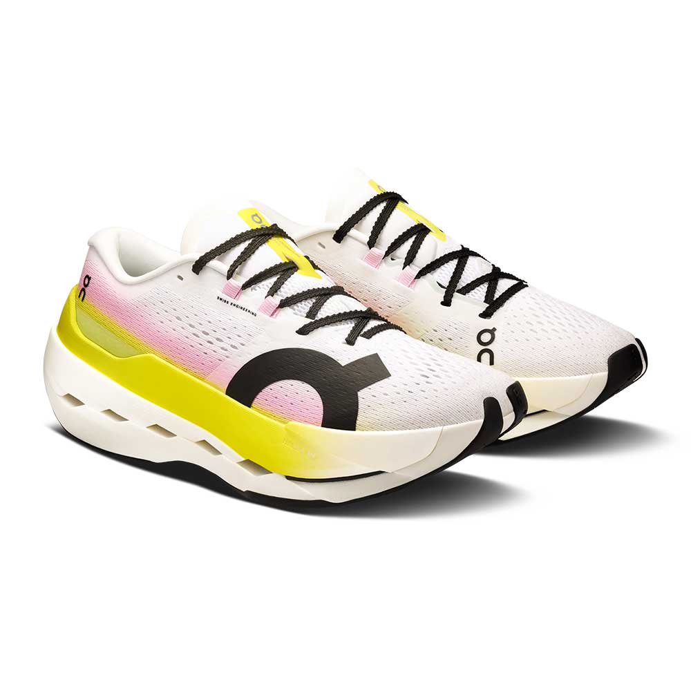 Women's Cloudboom Max Running Shoe - Lime/Raspberry - Regular (B)