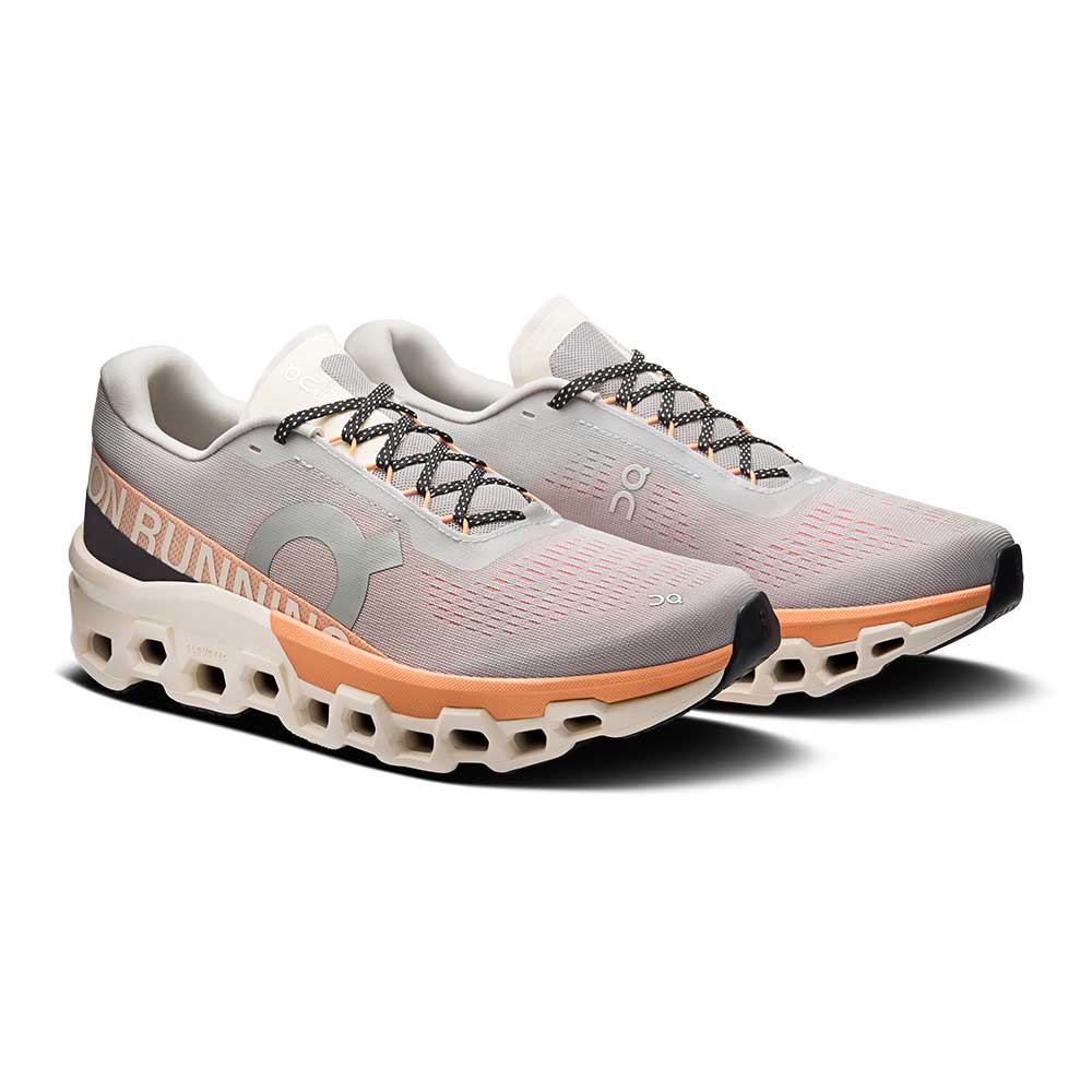 Men's Cloudmonster 2 Running Shoe - Glacier/Tangerine - Regular (D)