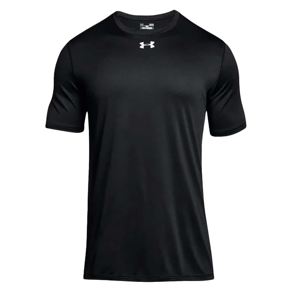 Men's UA Locker 2.0 Short Sleeve Shirt - Black/Metallic Silver ...