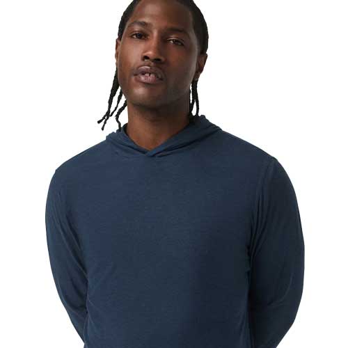 Men's Strato Tech Hoodie - Heather Navy