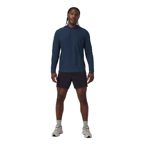 Men's Strato Tech Hoodie - Heather Navy
